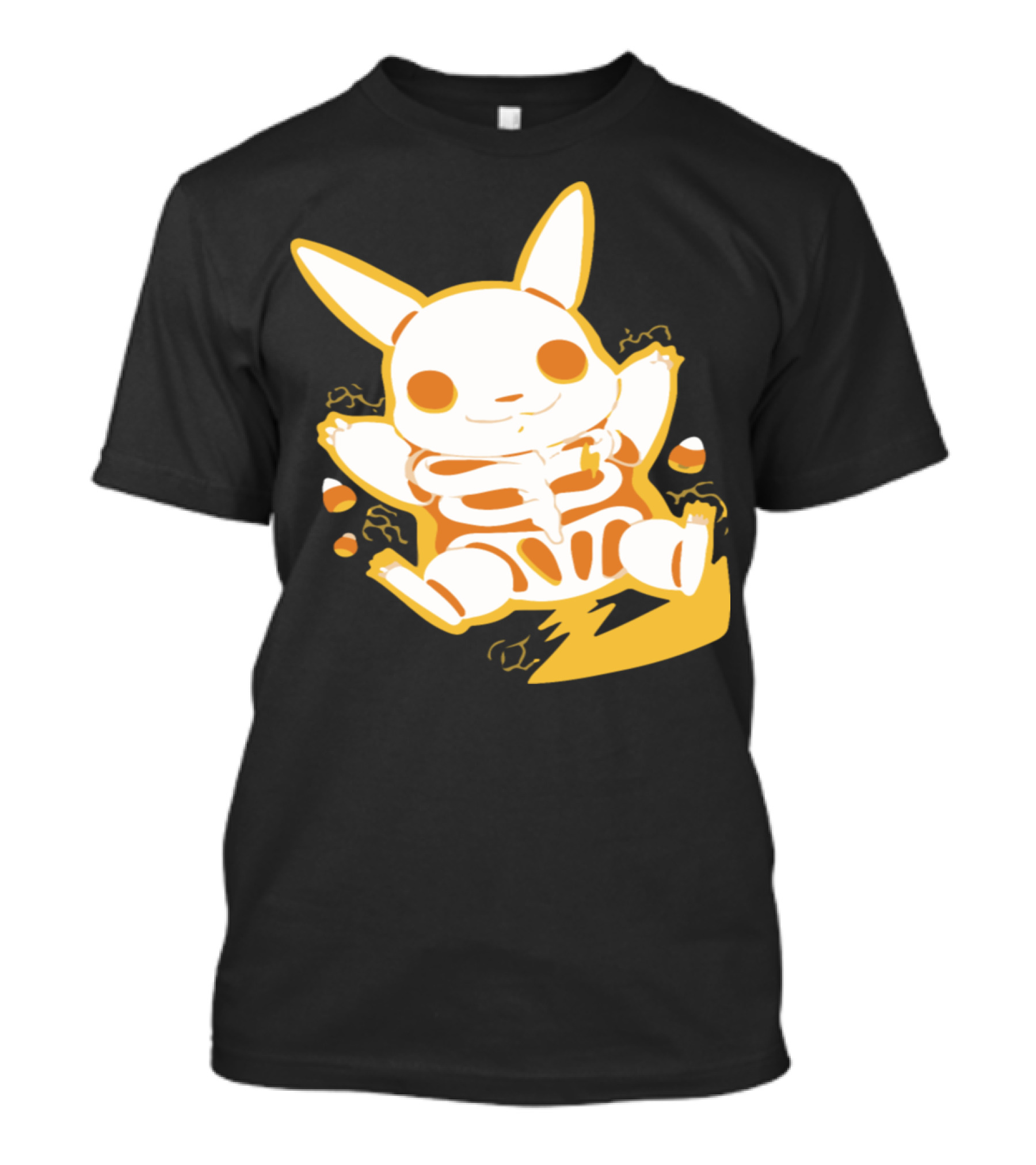 Electric Skeleton Pikachu Fusion T-Shirt
