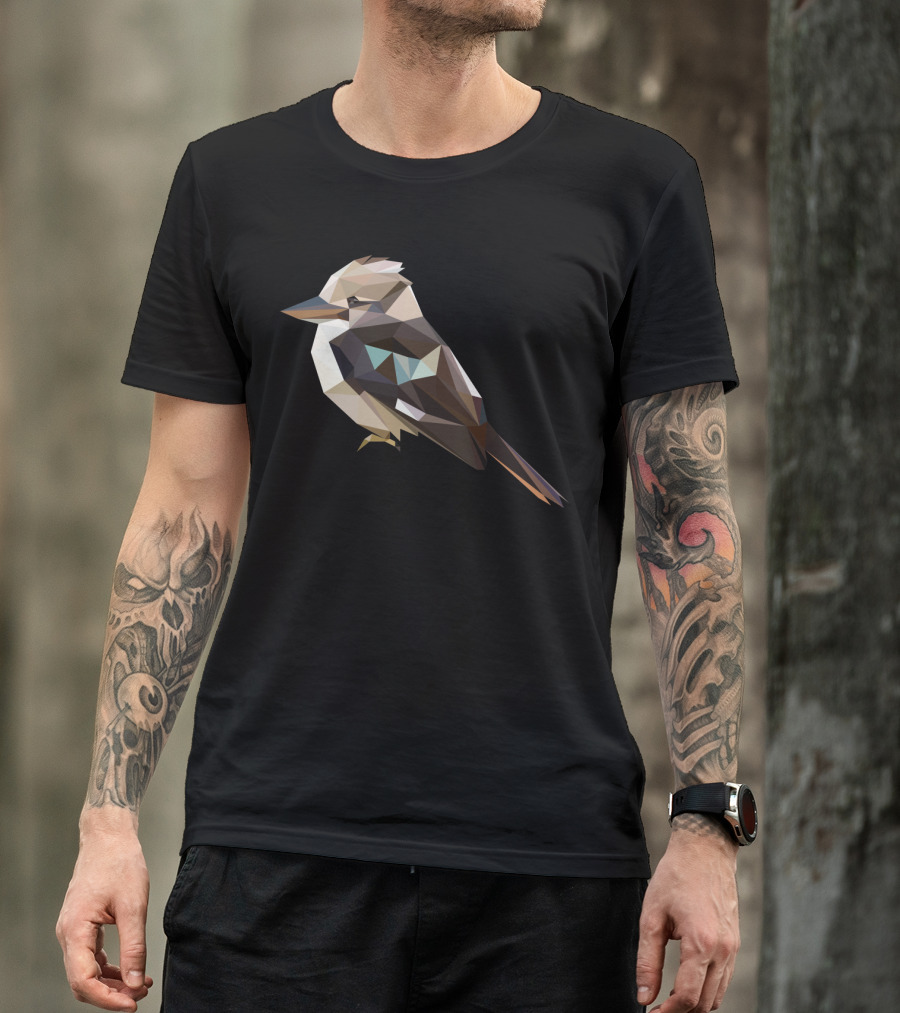 Geometric Glass Kookaburra T-Shirt