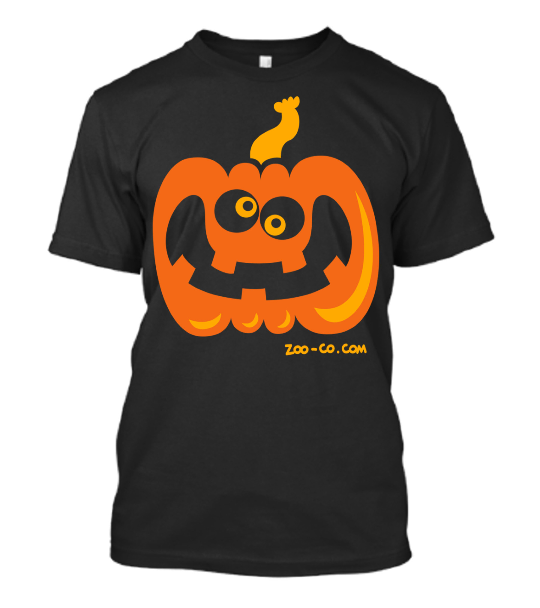 Playful Jack-O-Lantern Zoo-Co Even Crazier Pumpkin T-Shirt