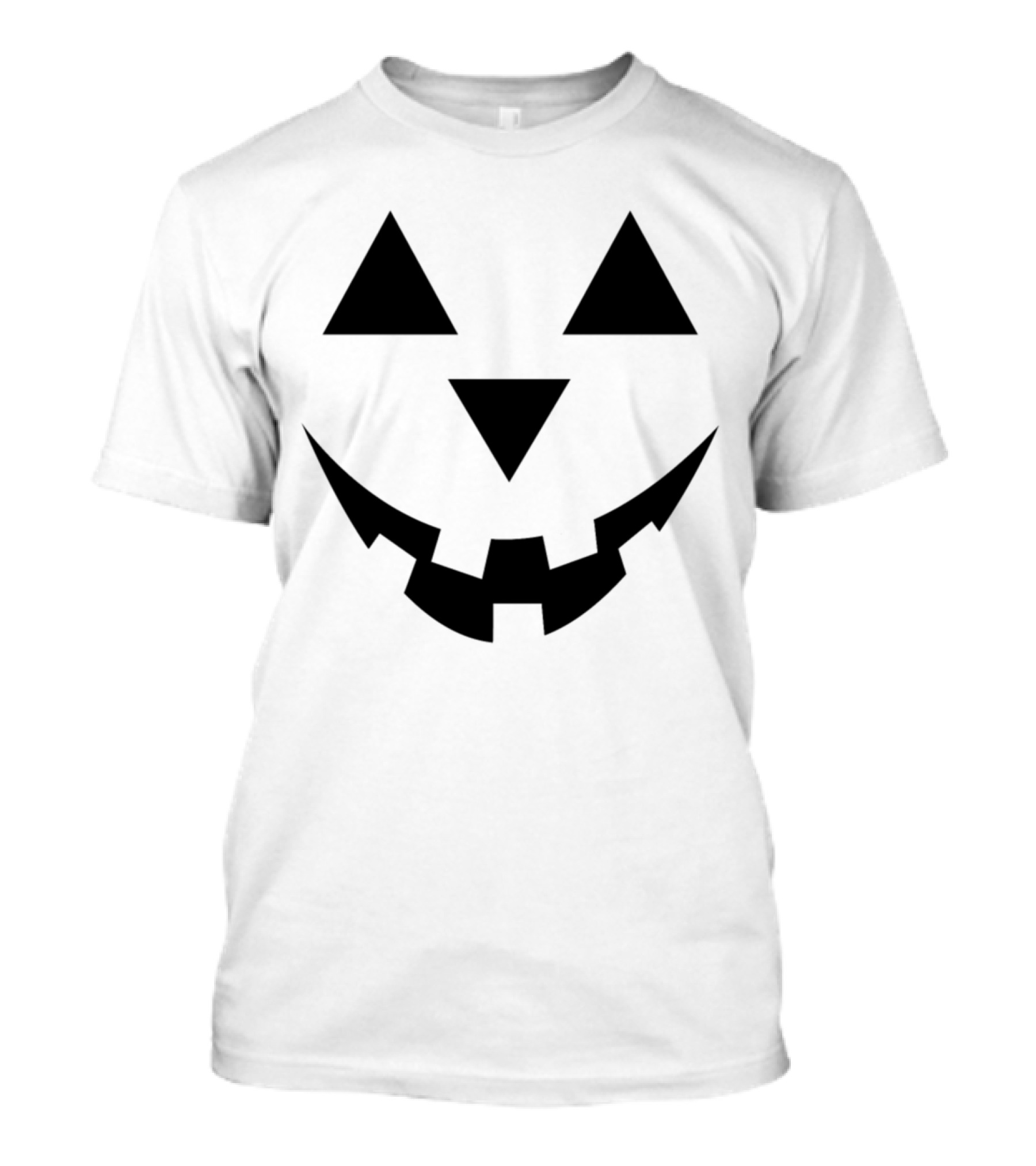 Jack-O'-Lantern Pumpkin Face Halloween T-Shirt