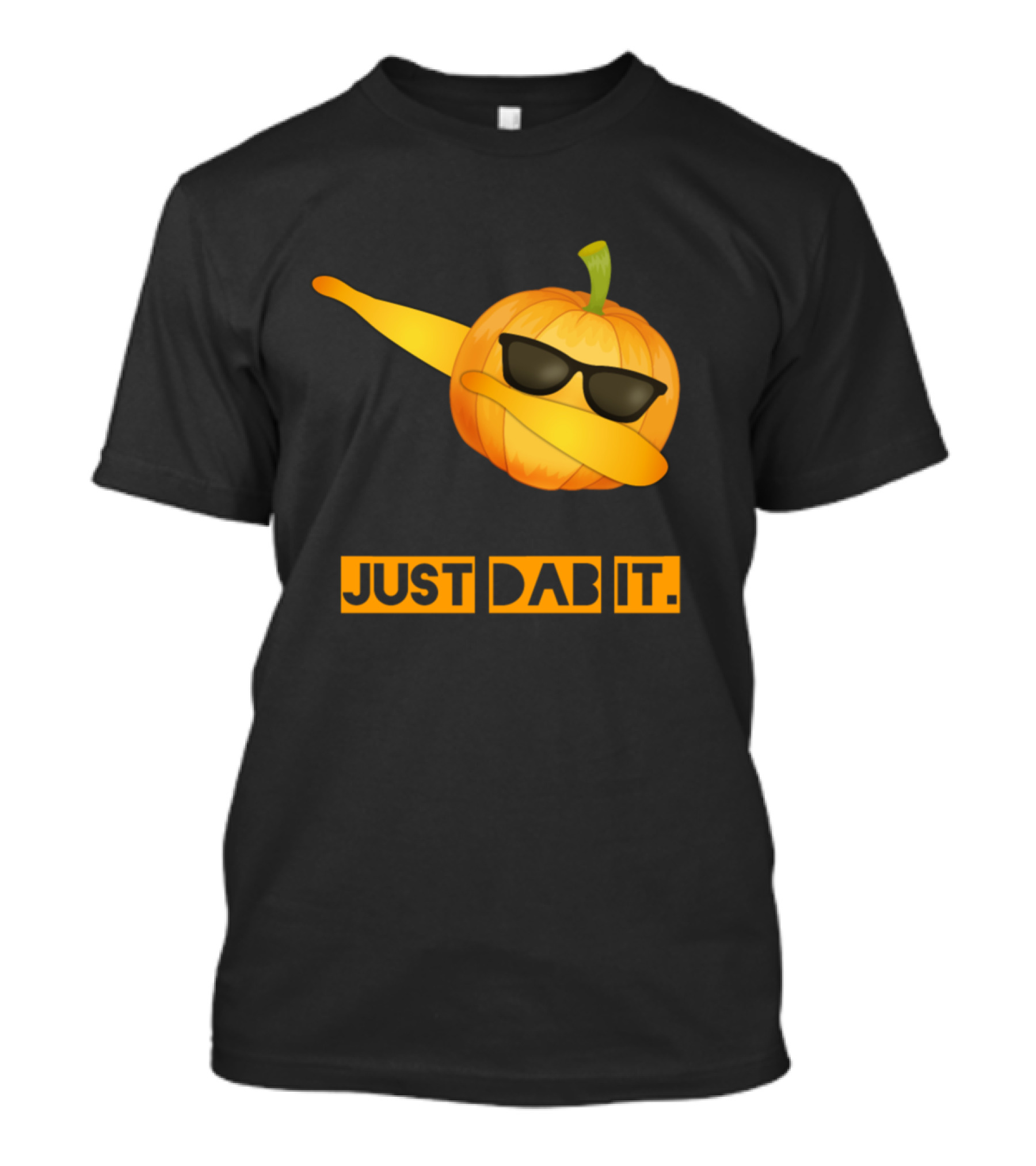 Just Dab It Pumpkin With Sunglasses Dabbing Pose T-Shirt