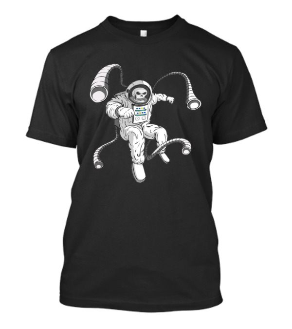 Space Skelly Astronaut Skeleton Adventure T-Shirt