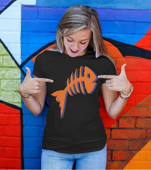 New York Knicks Fish Bone T-Shirt