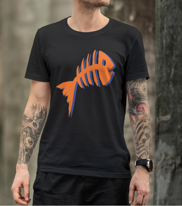 New York Knicks Fish Bone T-Shirt