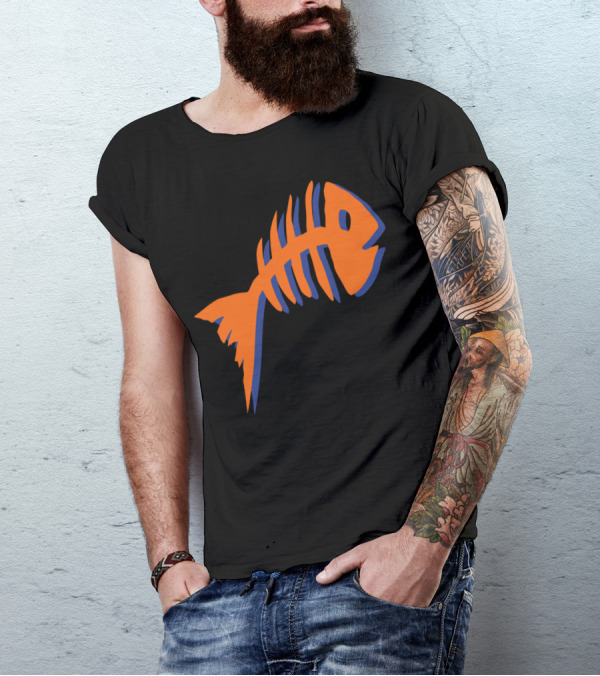 New York Knicks Fish Bone T-Shirt