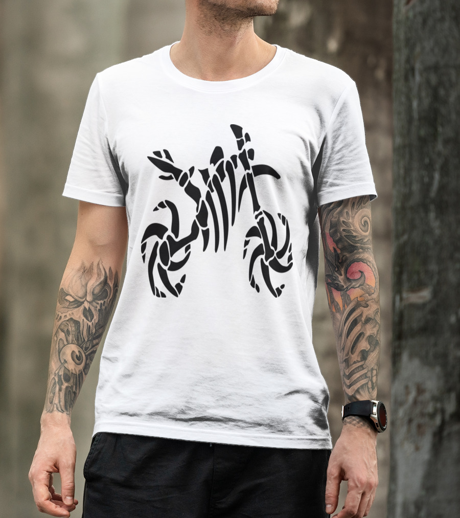 Enduroskeleton Dark Motocross Ribcage T-Shirt