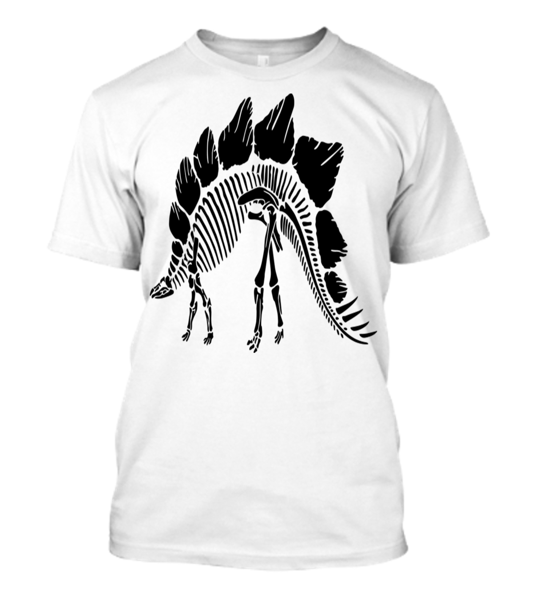 DinoEvents Stegosaurus Skeleton T-Shirt