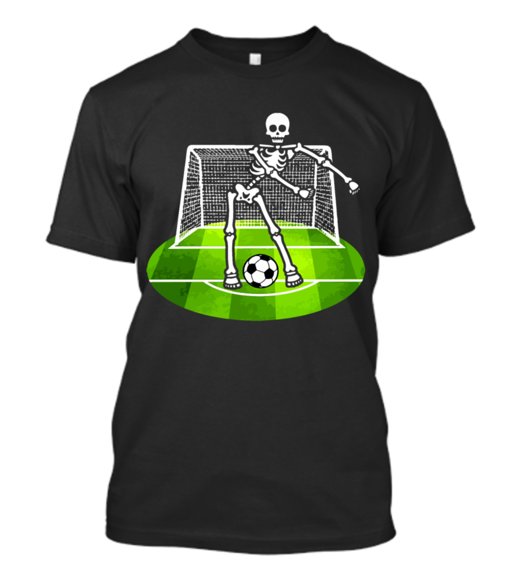 Keepgoal Skeleton Funny World Cup Soccer Game T-Shirt