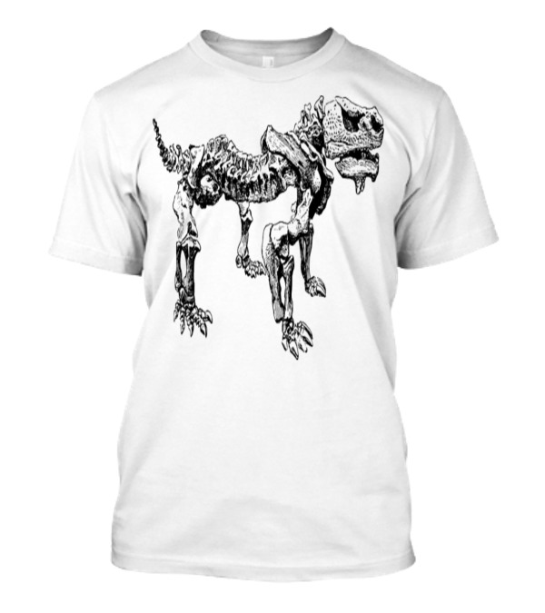 Pareiasaurus Dinosaur Skeleton Fossil T-Shirt
