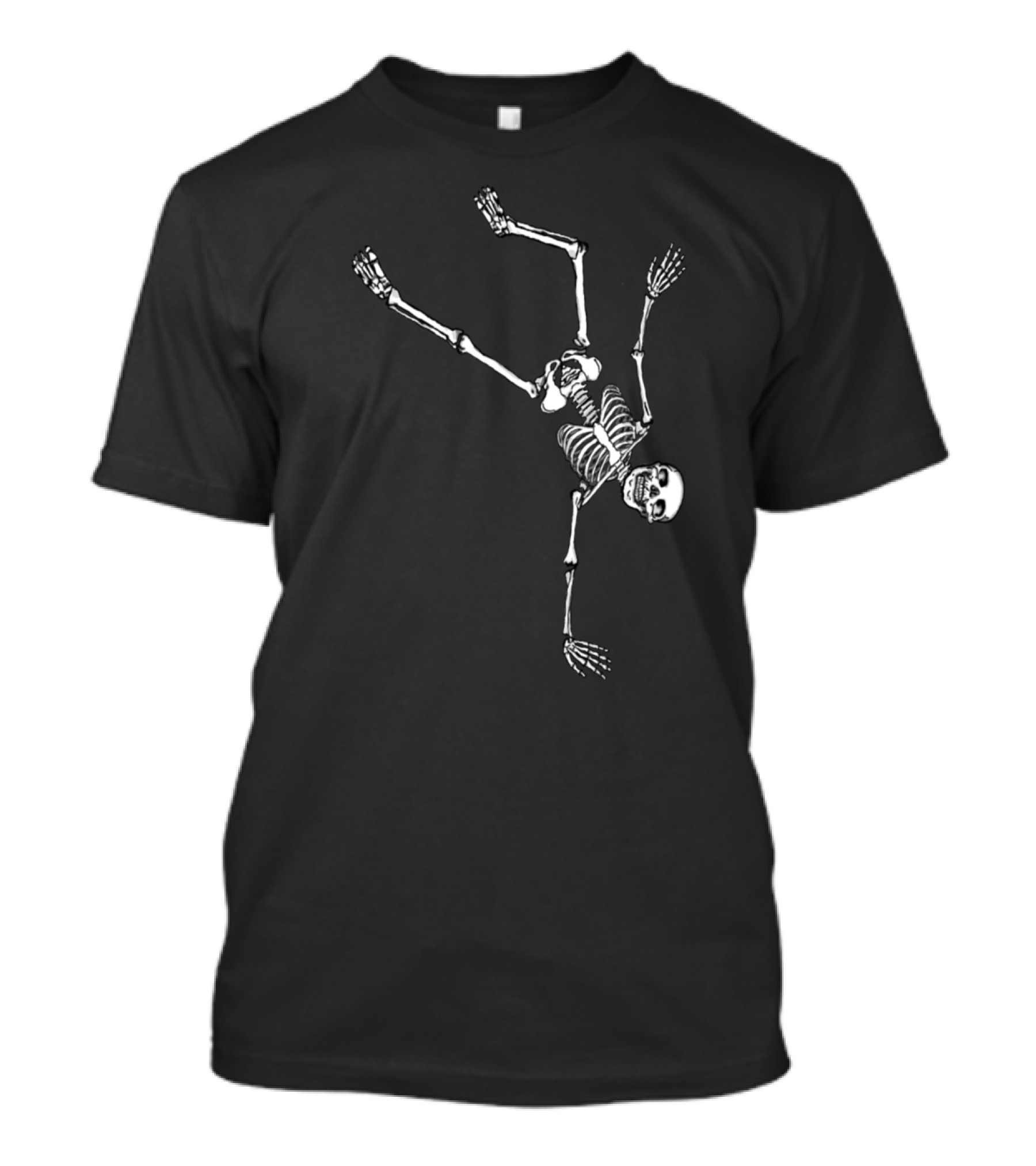 Parcours Jump Skeleton Freefall Motion T-Shirt