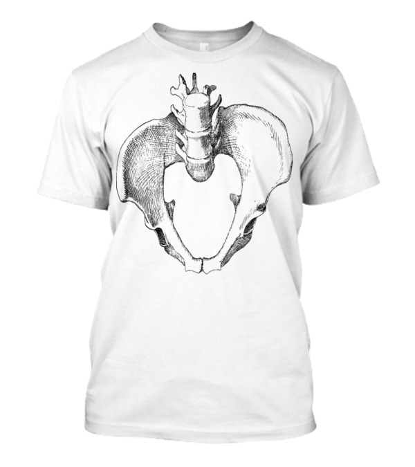 Hueftknochen Anatomical Pelvis T-Shirt