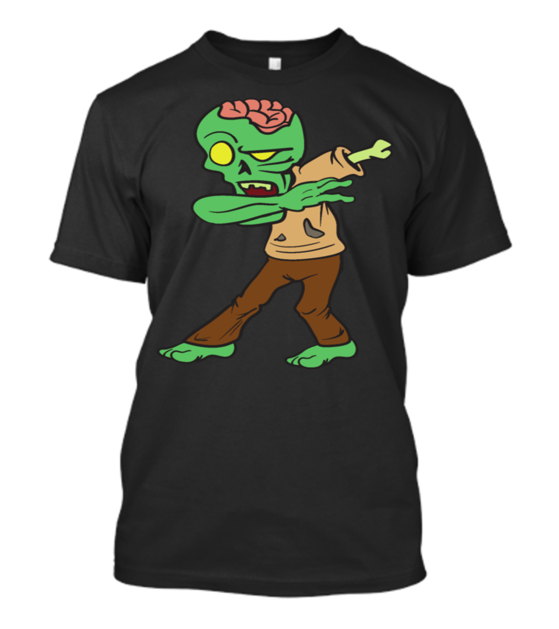 Dabbing Dab Dancing Halloween Zombie Monster T-Shirt