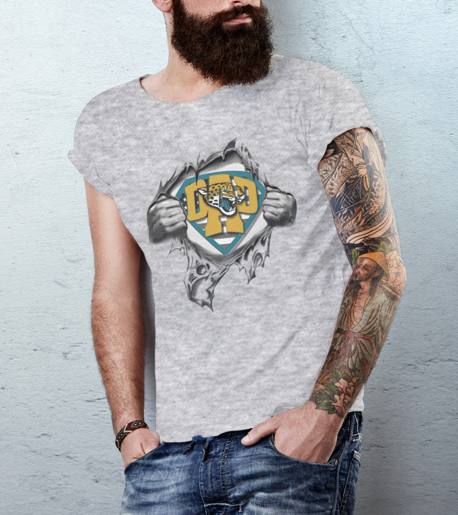 Superdad Dad Jacksonville Jaguars T-Shirt