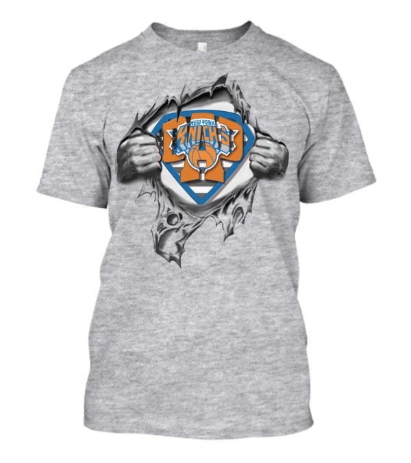 Superdad New York Knicks Basketball Hero T-Shirt