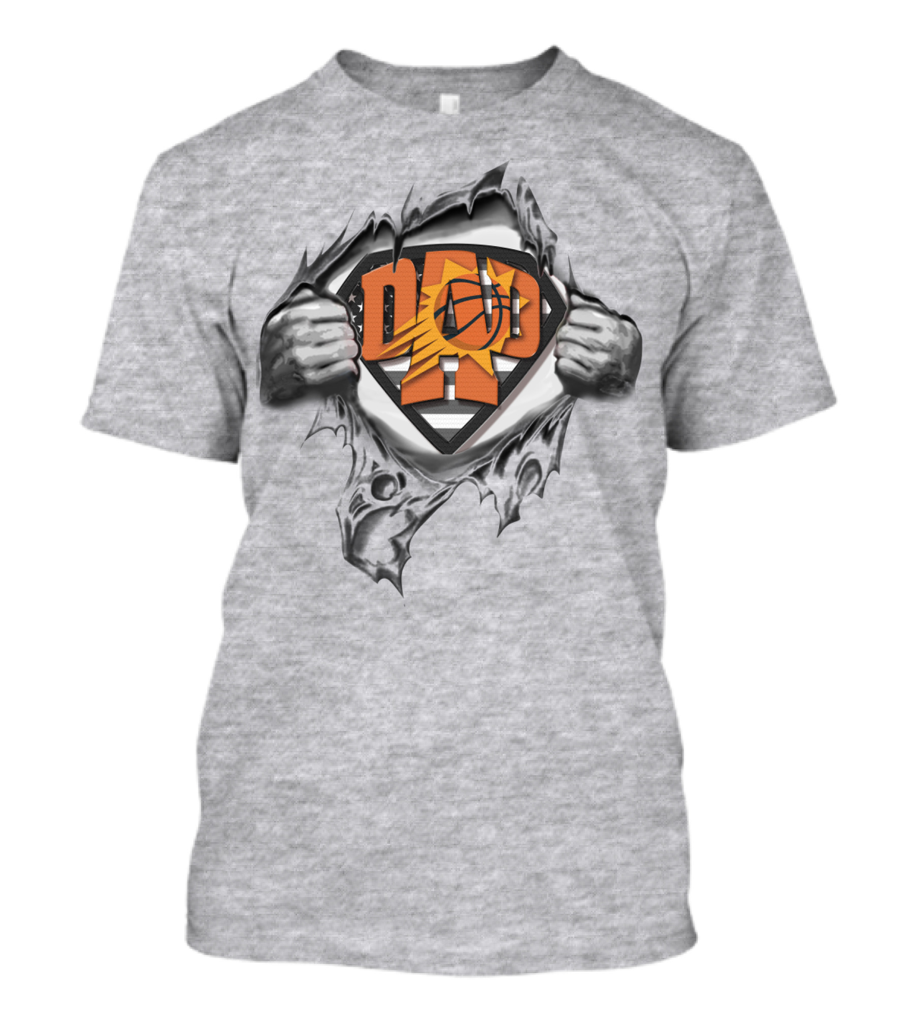 SUPERDAD Phoenix Suns Basketball Dad T-Shirt