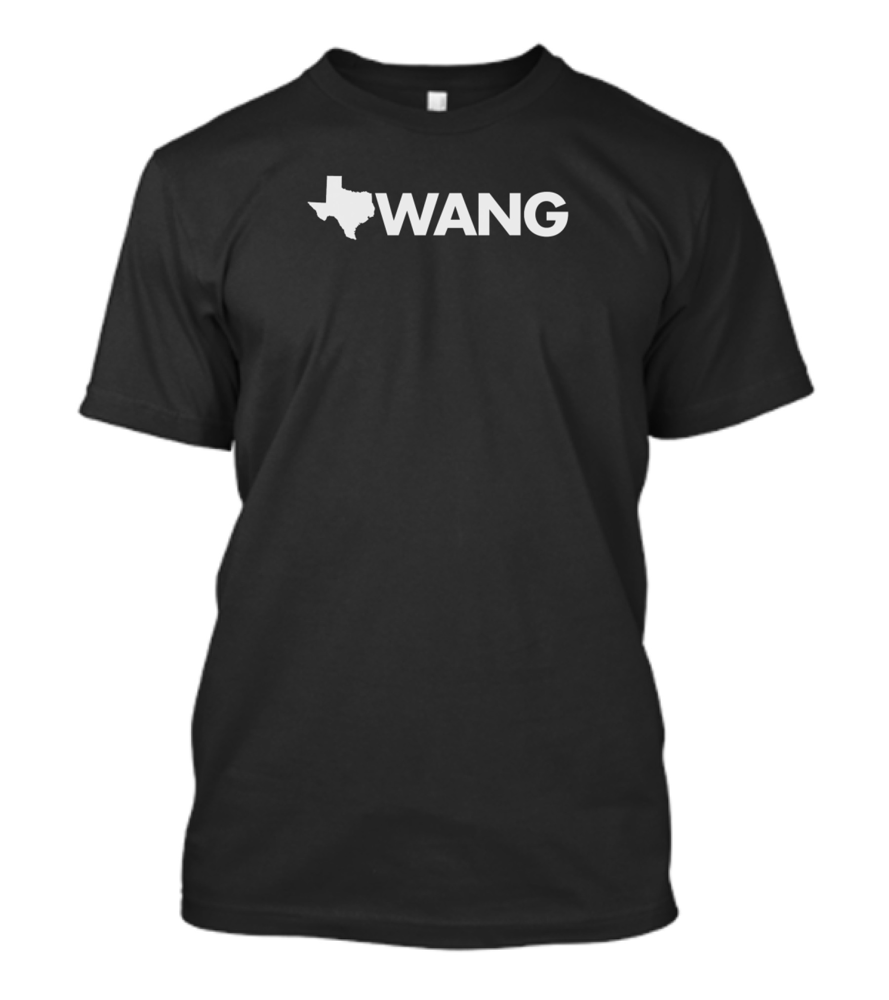 Texas Map Outline WANG T-Shirt