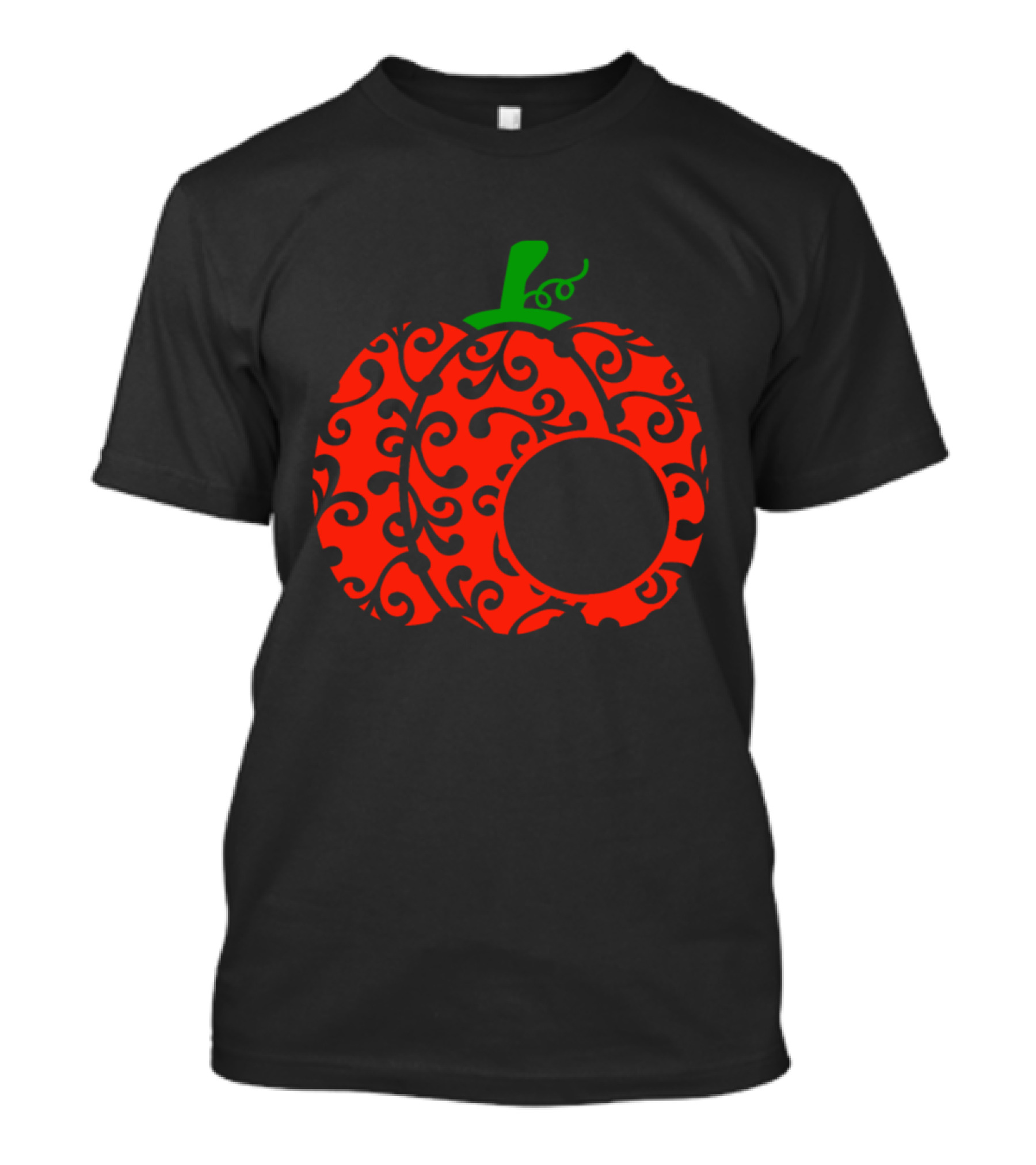 PUMPKIN SPICE Autumn Fall Leaves Pumpkin T-Shirt