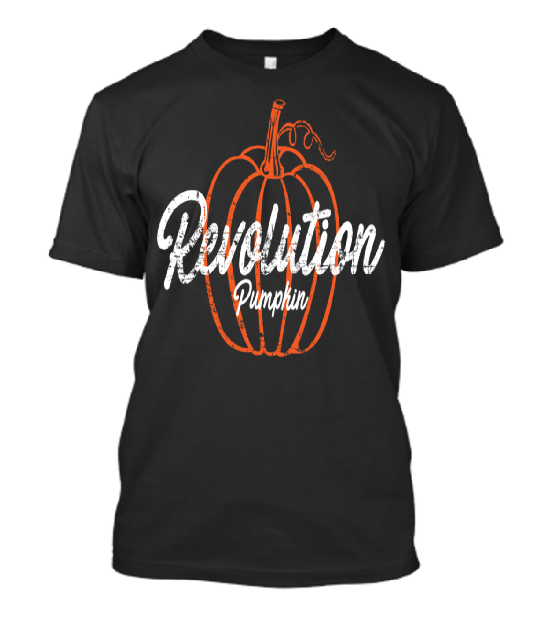 Revolution Pumpkin Vintage Halloween T-Shirt