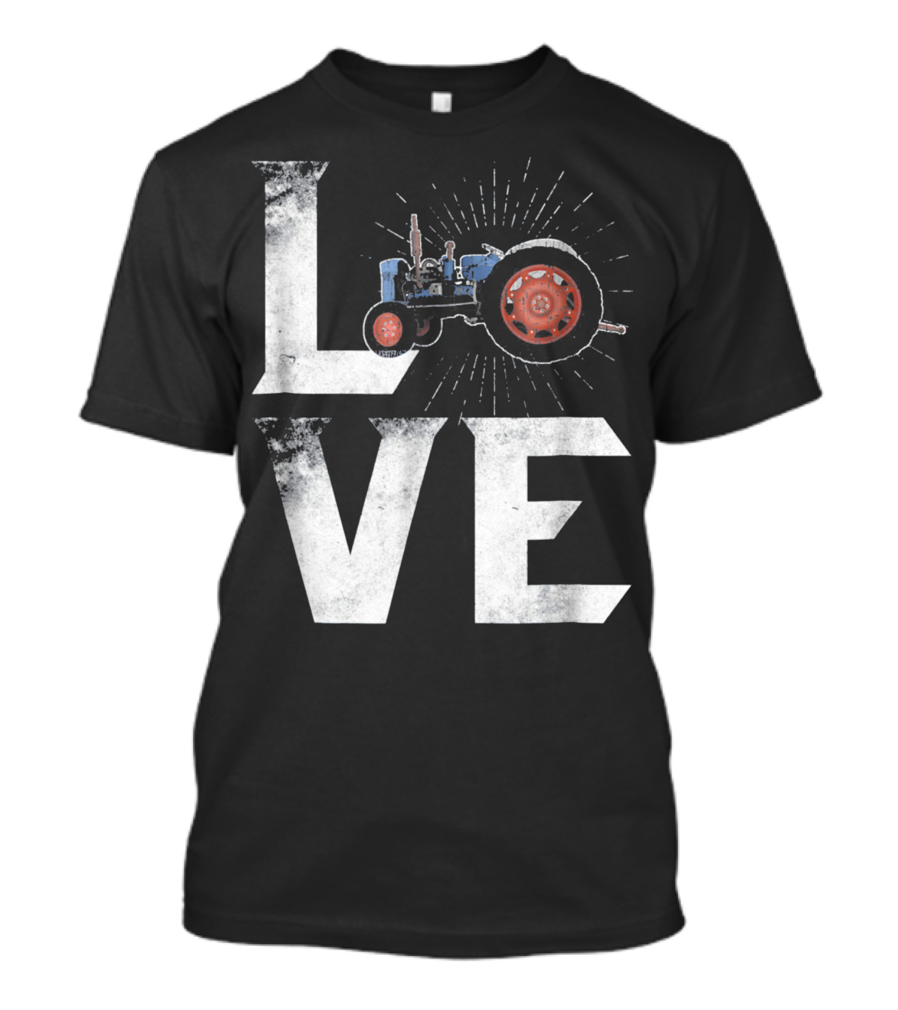 Love Tractor Farmer Rancher Farming T-Shirt