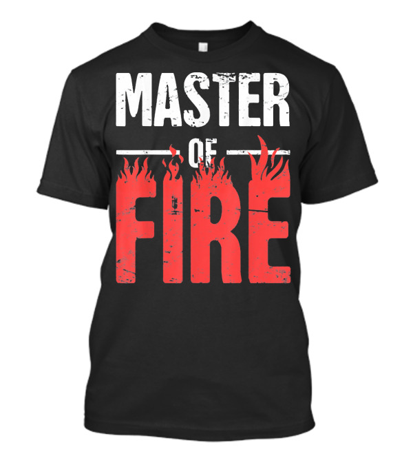 Master Of Fire Welding Welder Flames T-Shirt