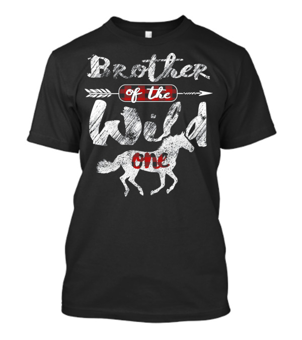 Brother Of The Wild One Horse Arrow T-Shirt