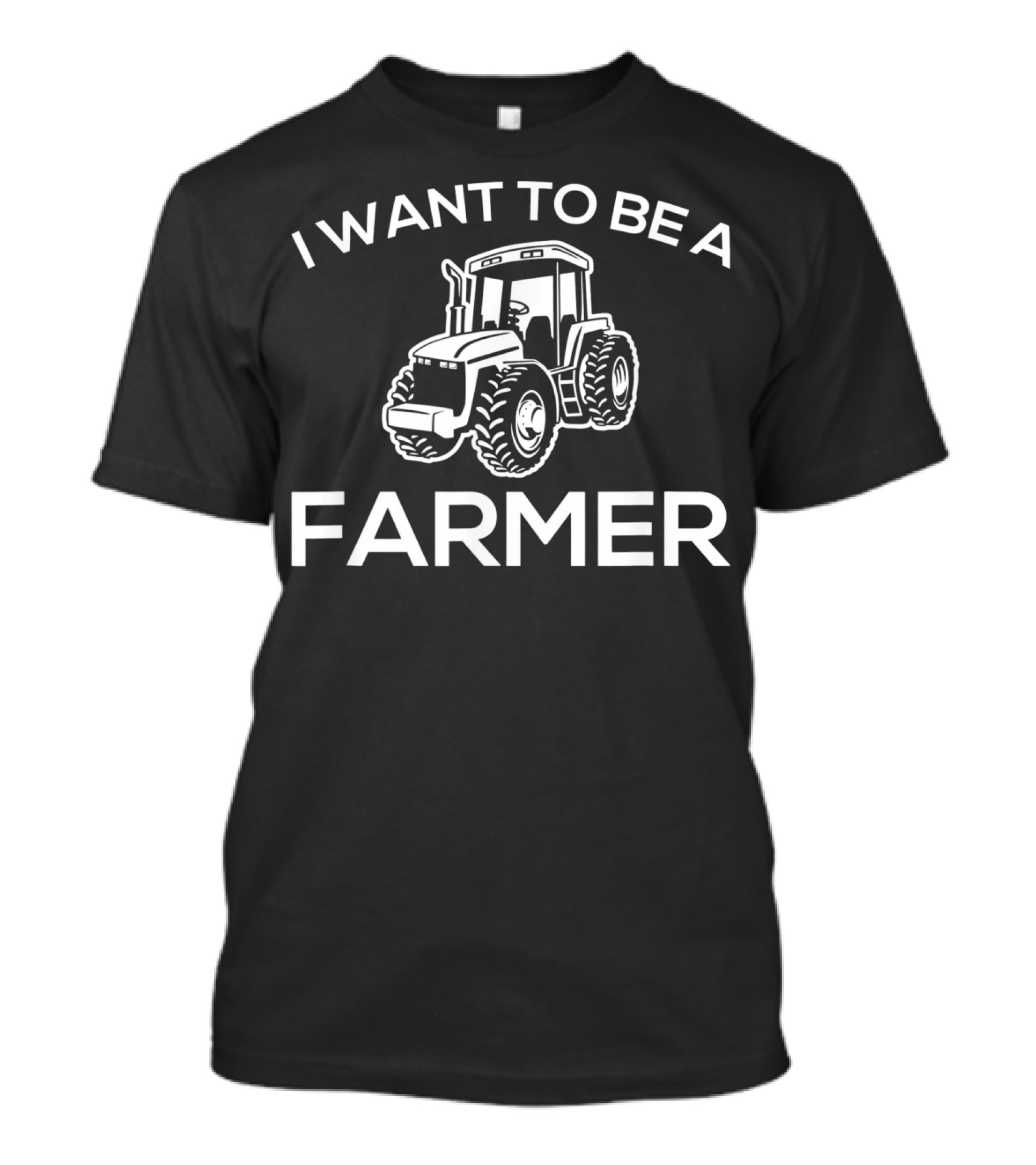 I Want To Be A Farmer Tractor T-Shirt