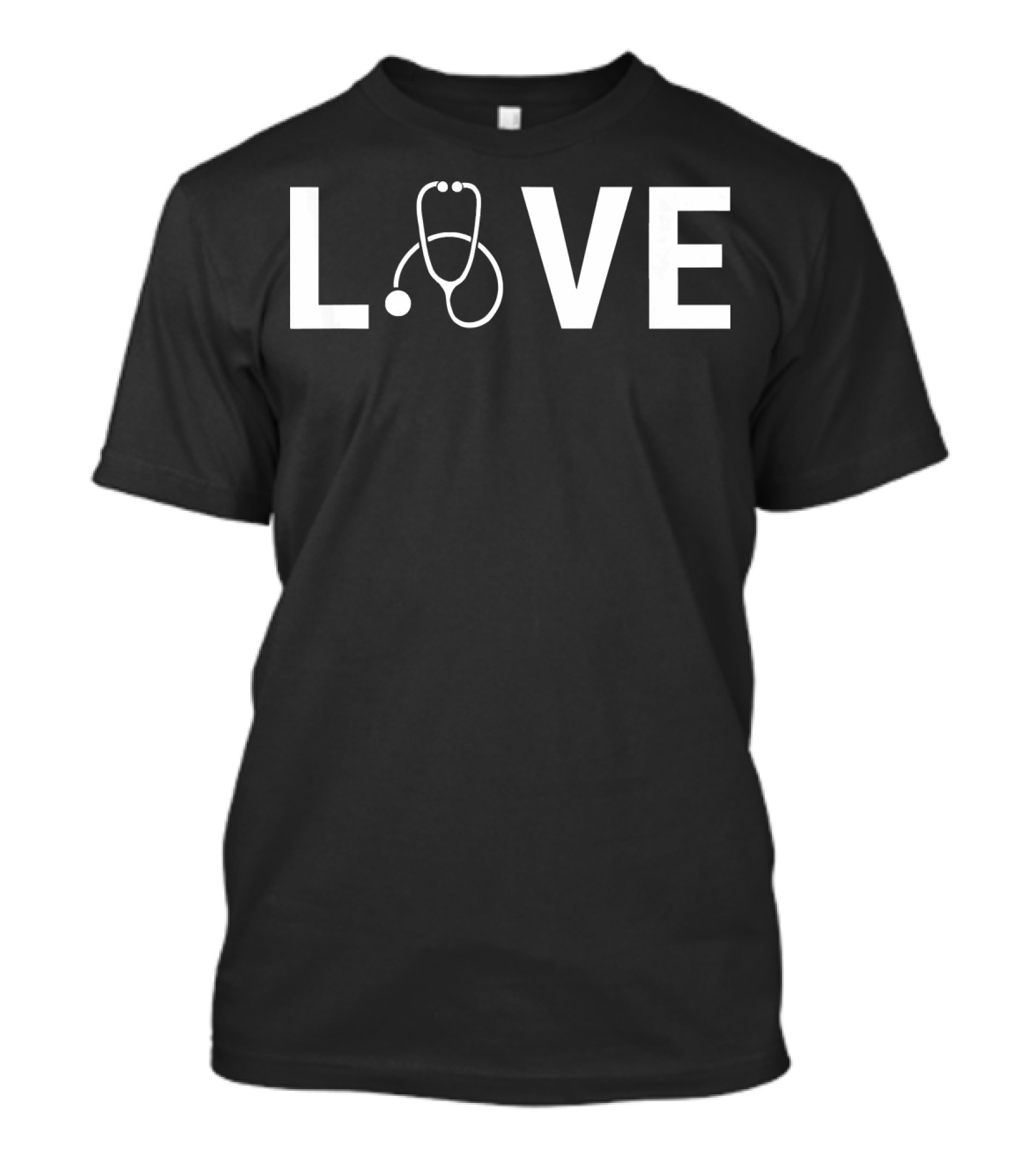 Love Stethoscope Medical Doctor Cute T-Shirt