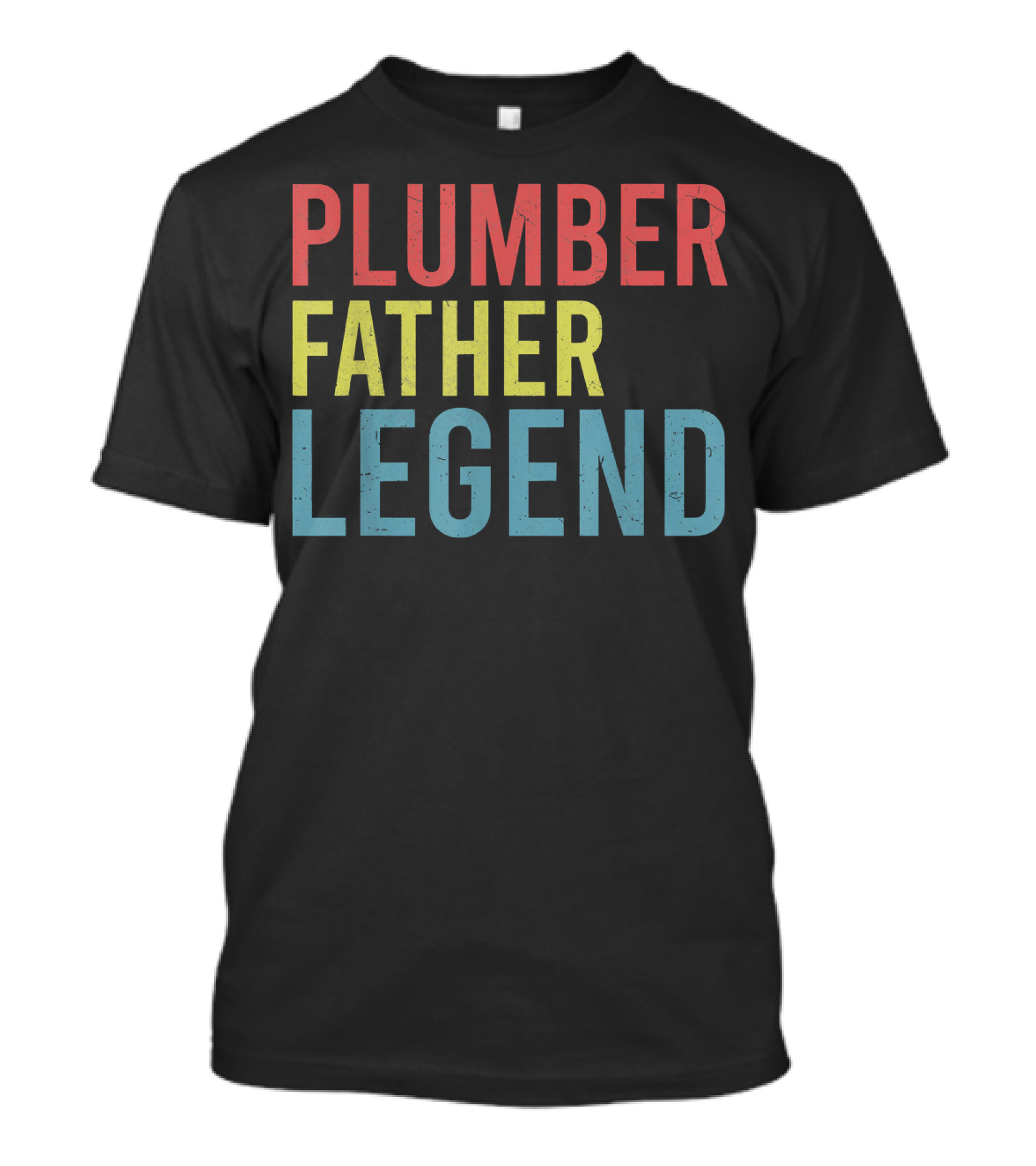 Plumber Father Legend Mens Cool Plumbing T-Shirt