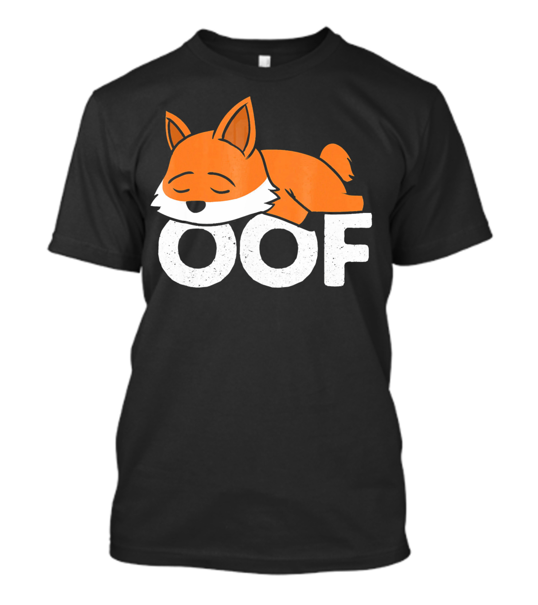 Fox Sleeping Oof Internet Video Gaming Game T-Shirt