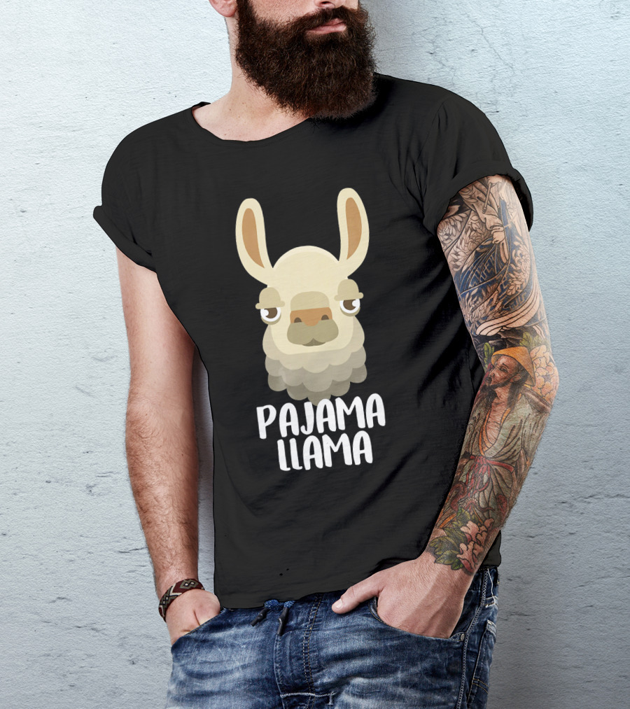 Pajama Llama Funny Llama T-Shirt