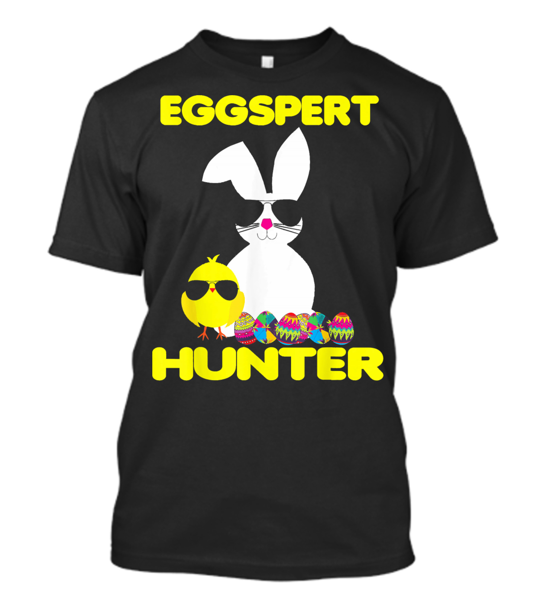 Eggspert Hunter Easter Outfit Girls T-Shirt