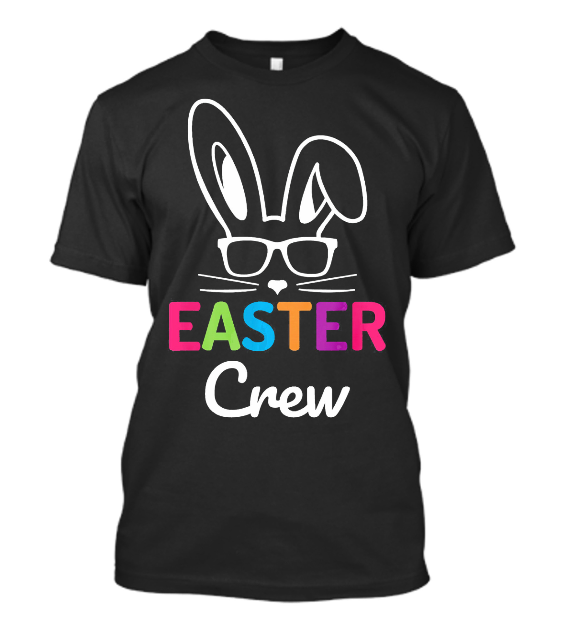 Easter Crew Bunny Sunglasses Family Matching T-Shirt