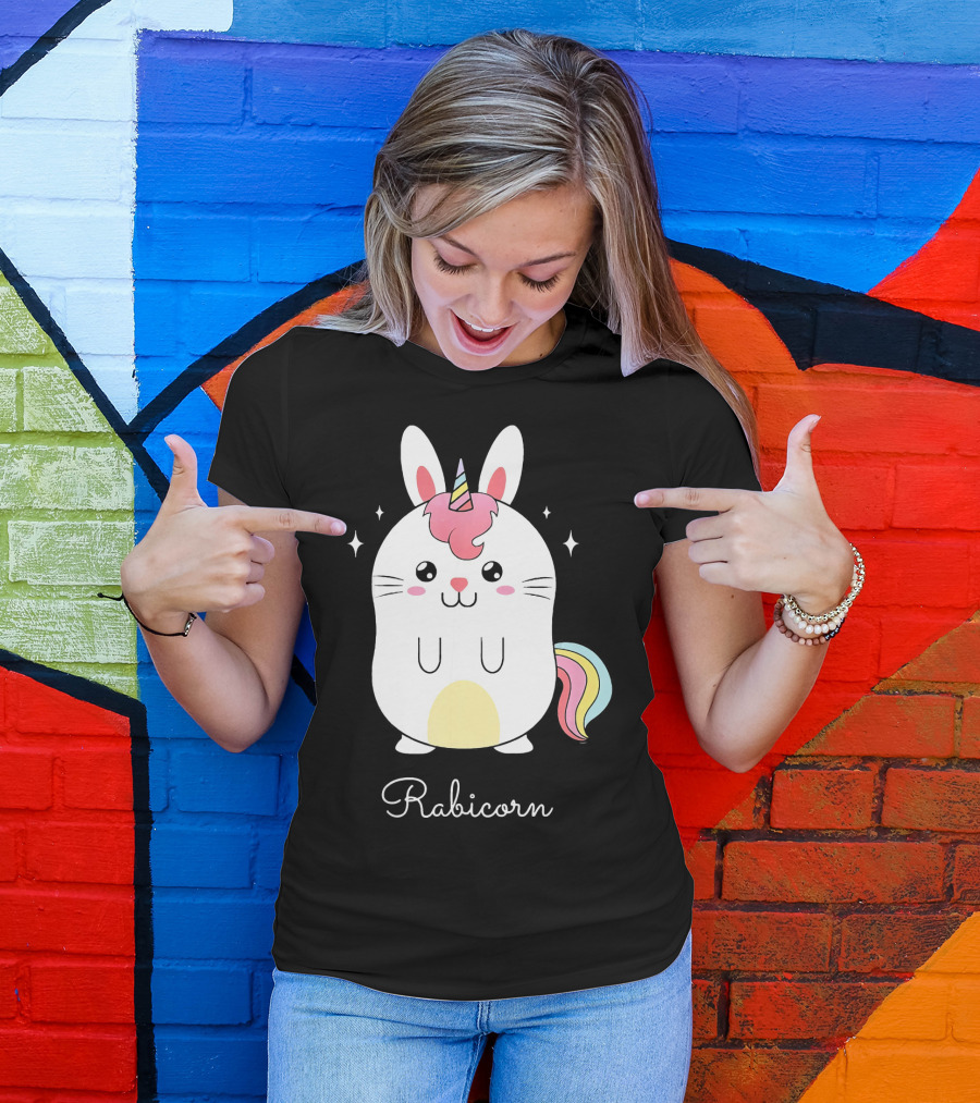 Rabicorn Easter Unicorn Bunny T-Shirt