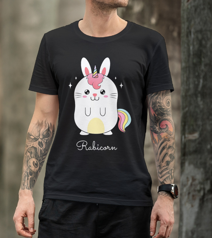 Rabicorn Easter Unicorn Bunny T-Shirt