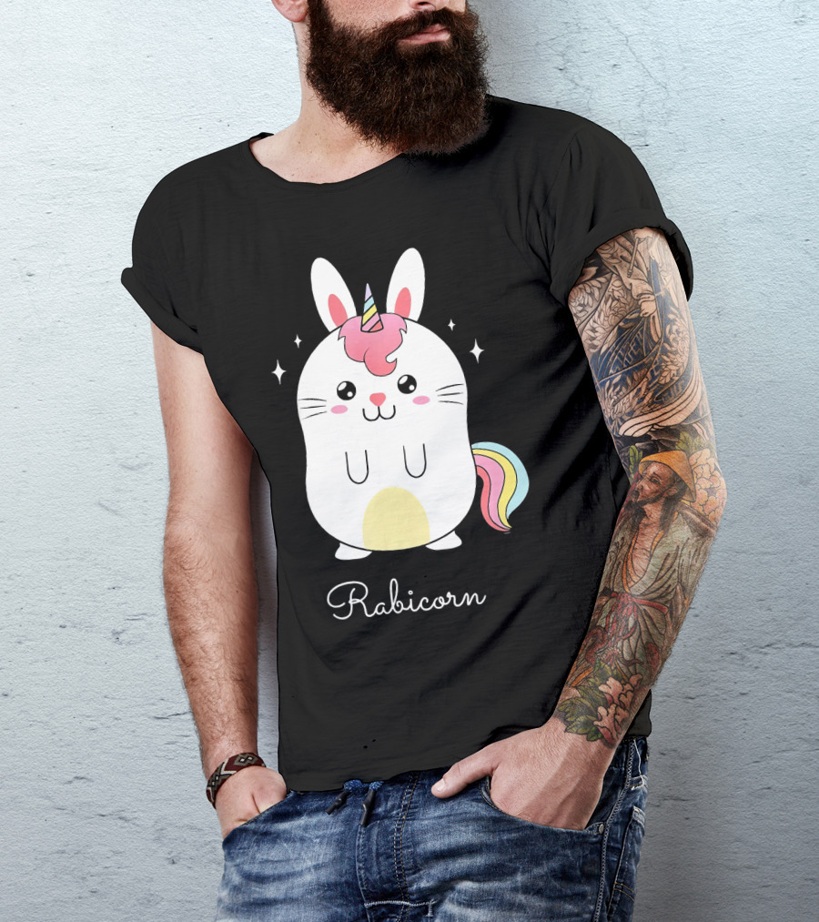 Rabicorn Easter Unicorn Bunny T-Shirt