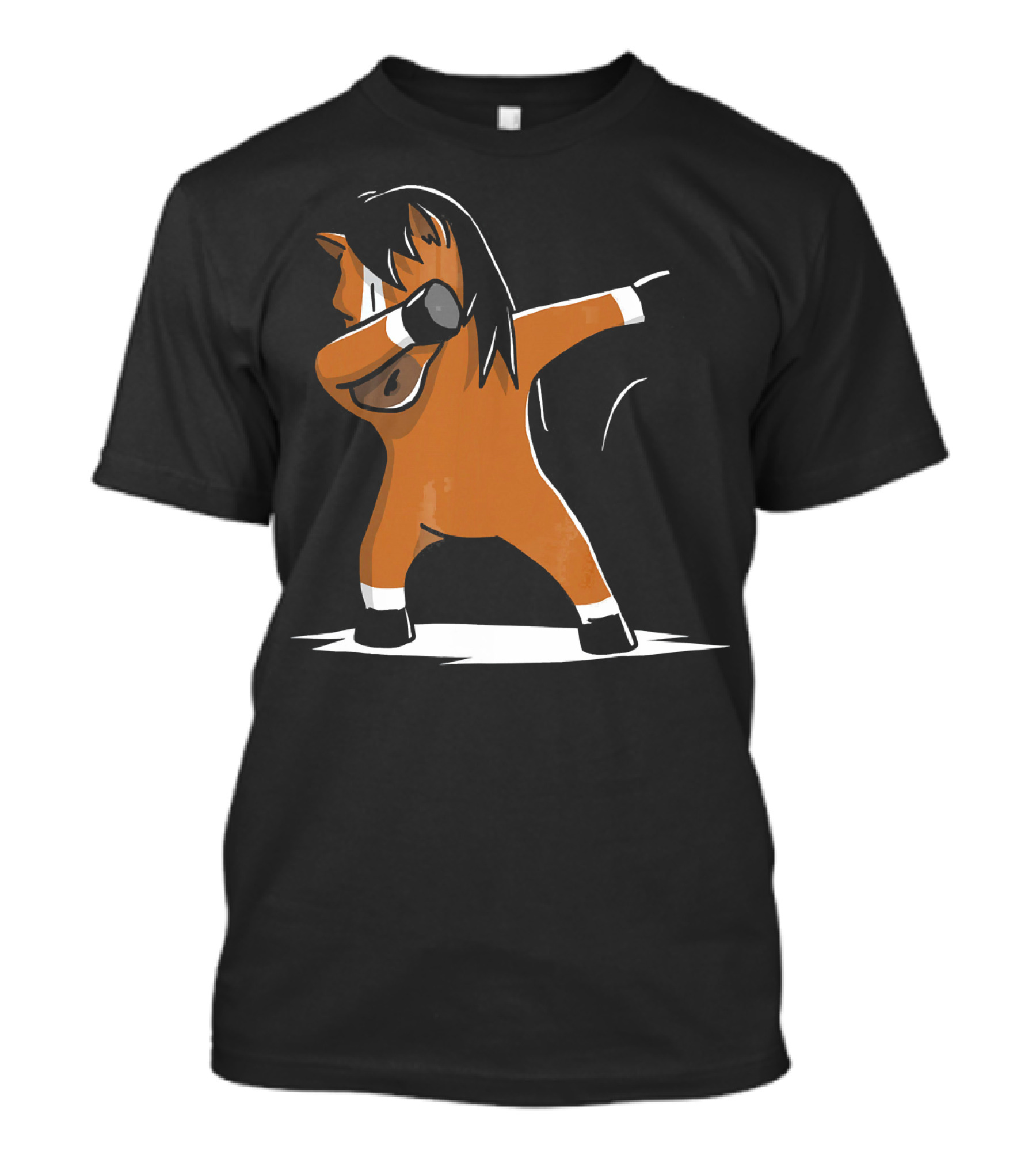 Funny Dabbing Horse Pet Dab Dance T-Shirt