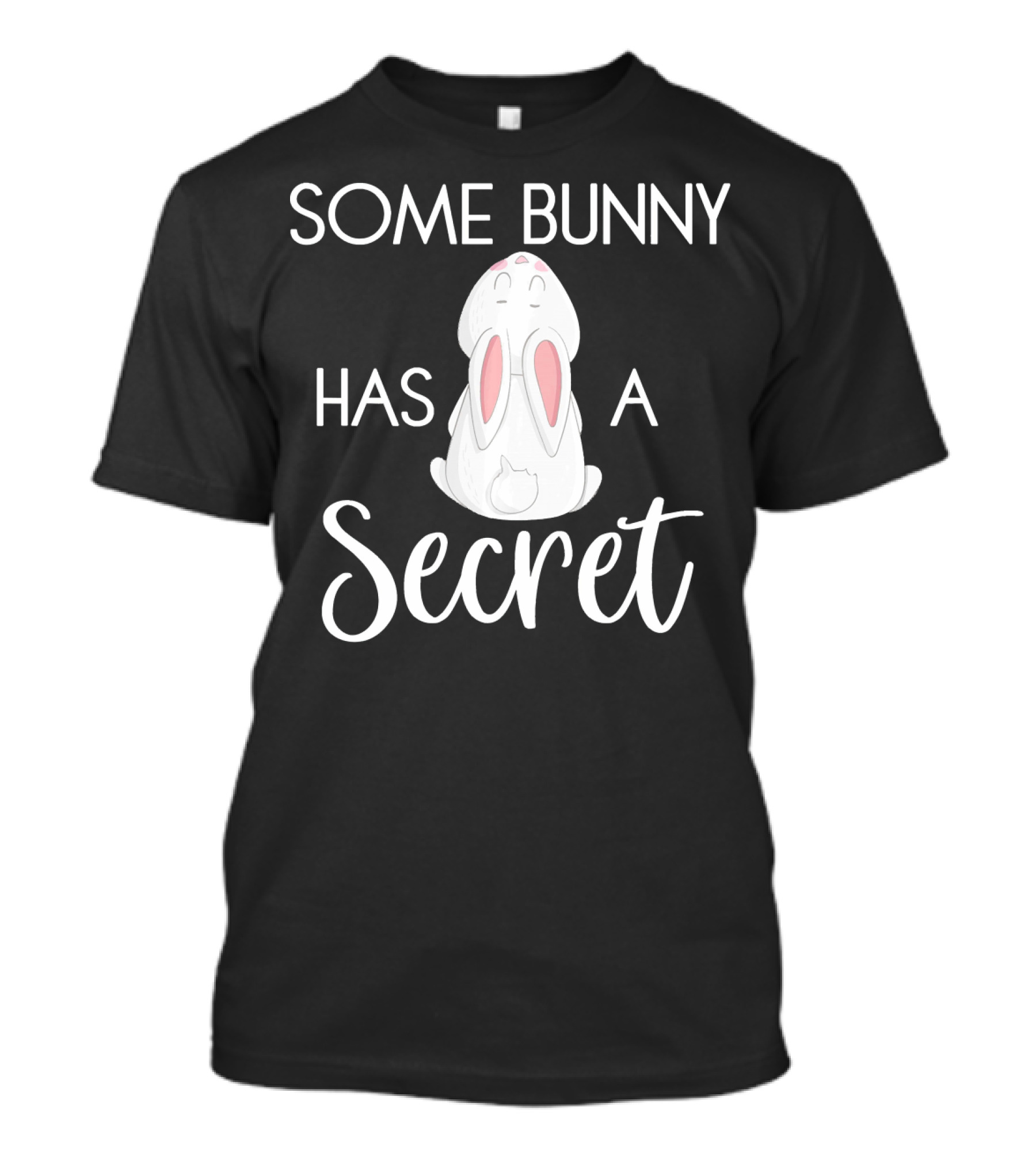 Some Bunny Has A Secret Easter Pregnancy Announcement T-Shirt