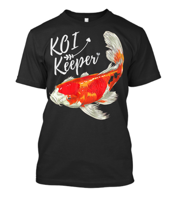 Koi Keeper Chinese Koi Fish Carp Nishiki T-Shirt