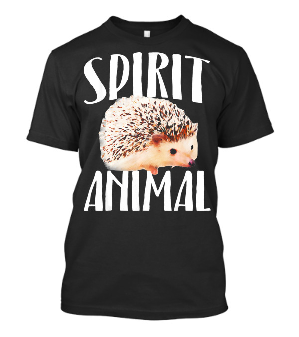 Hedgehog Spirit Animal Atelerix T-Shirt