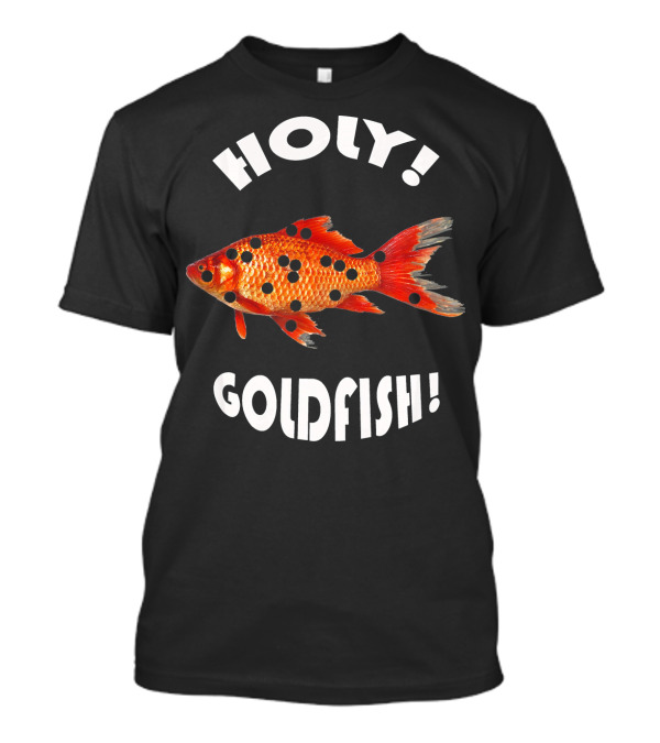 HOLY GOLDFISH Funny Spotted Gold Fish Pet T-Shirt