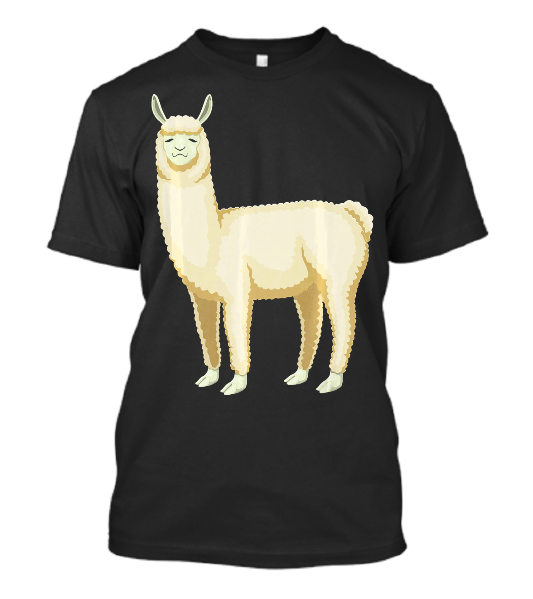 Llama Alpaca Women Men Kids Boy Animal T-Shirt