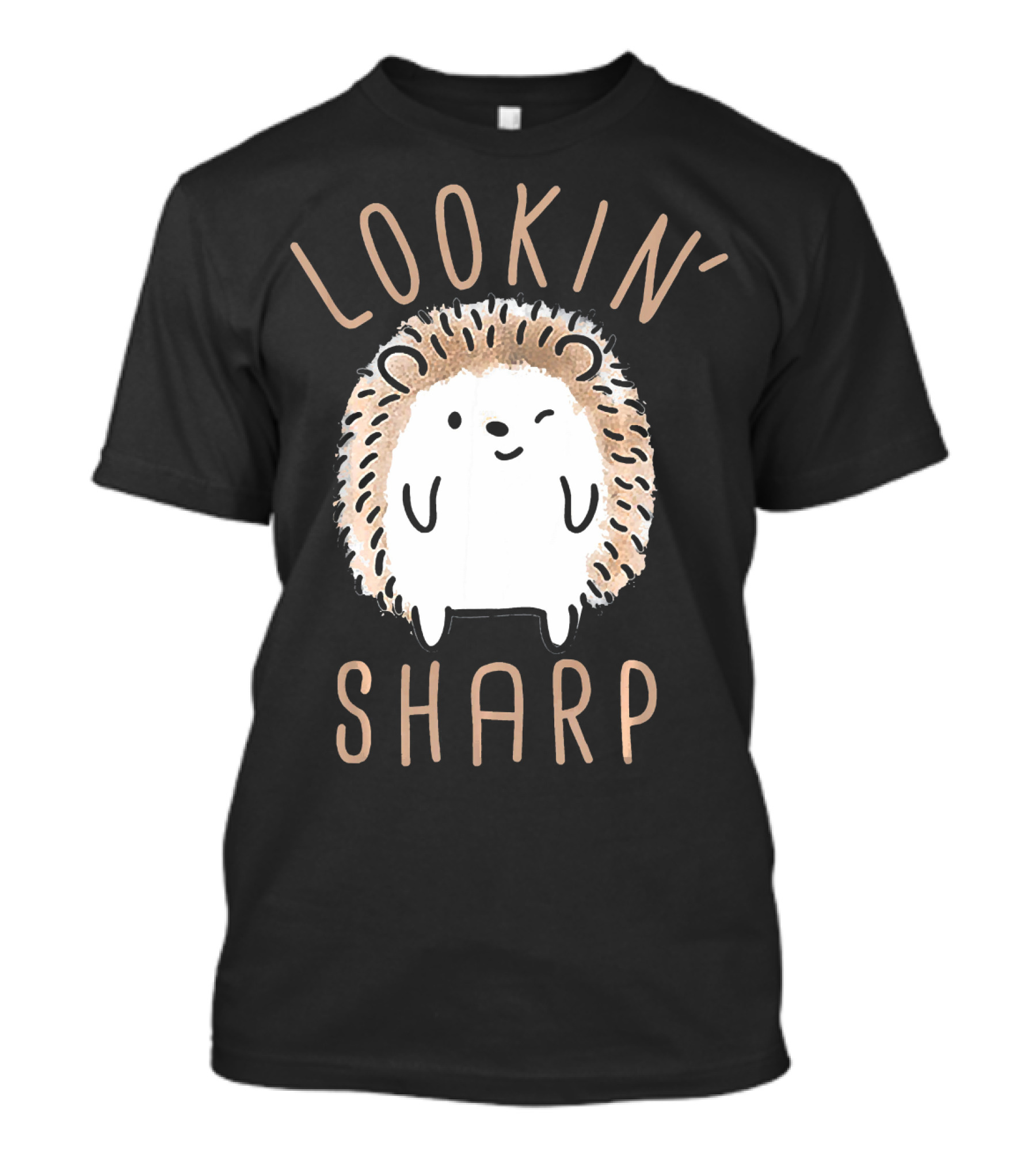 LOOKIN' SHARP HEDGEHOG WINKING WITH SPIKY HAIR T-Shirt
