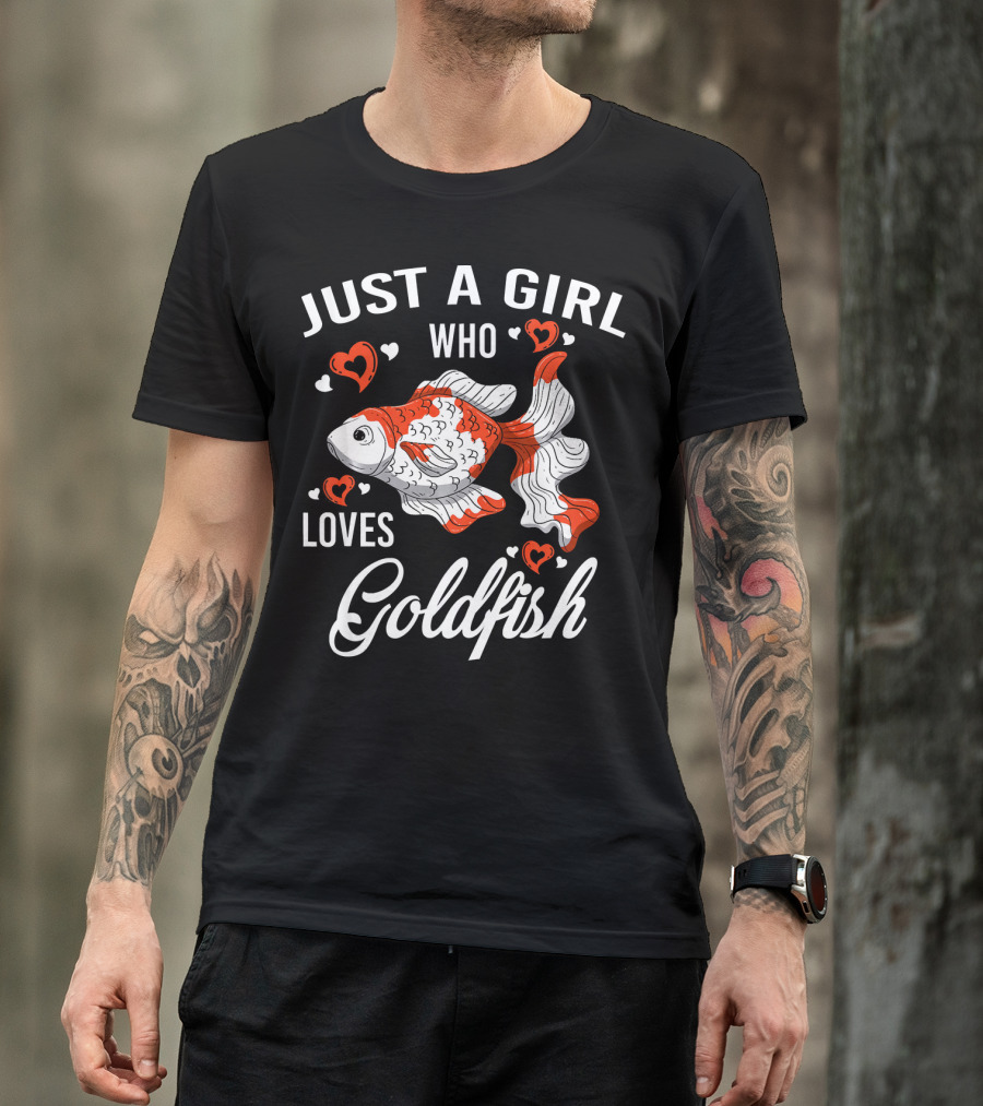 Just A Girl Who Loves Goldfish T-Shirt