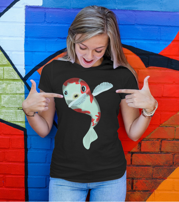 Koi Carp Keeper Enthusiast Visually Striking Koi T-Shirt