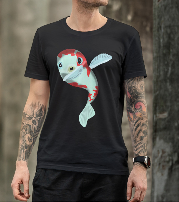 Koi Carp Keeper Enthusiast Visually Striking Koi T-Shirt