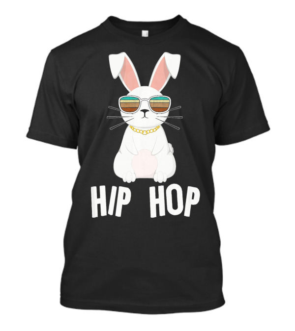 Hip Hop Bunny Sunglasses Cool T-Shirt