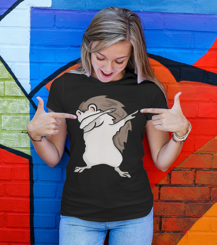 Hedgehog Dab Pose T-Shirt
