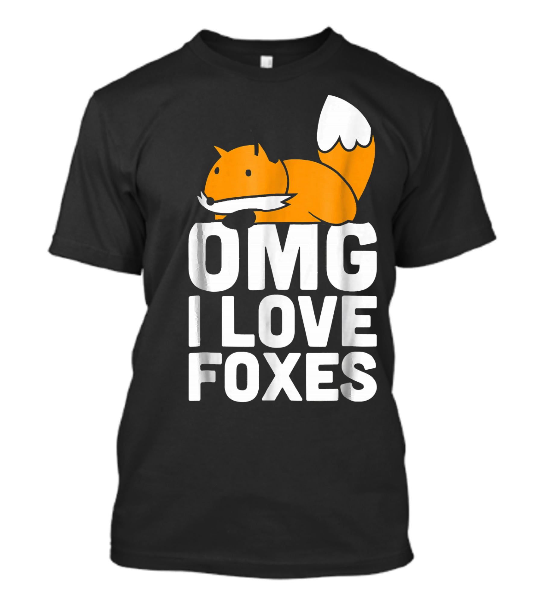 OMG I Love Foxes Kawaii Fox T-Shirt