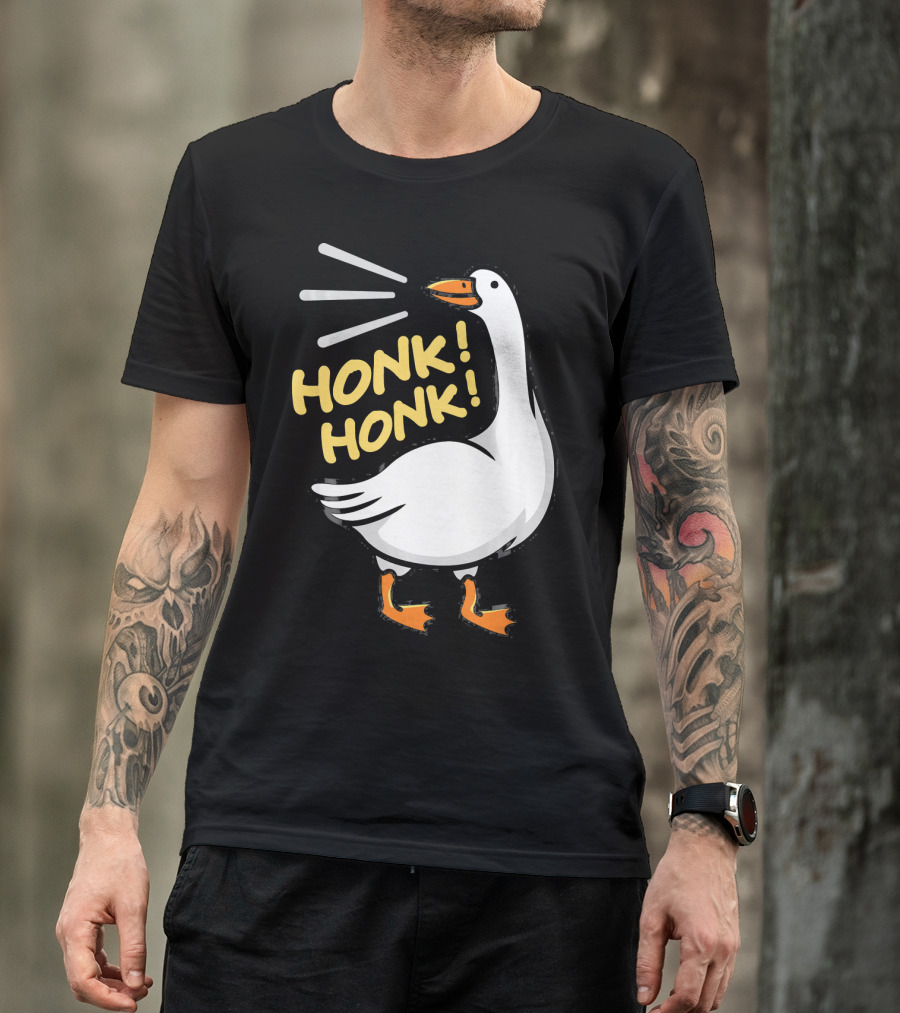 HONK HONK Silly Goose Honking T-Shirt