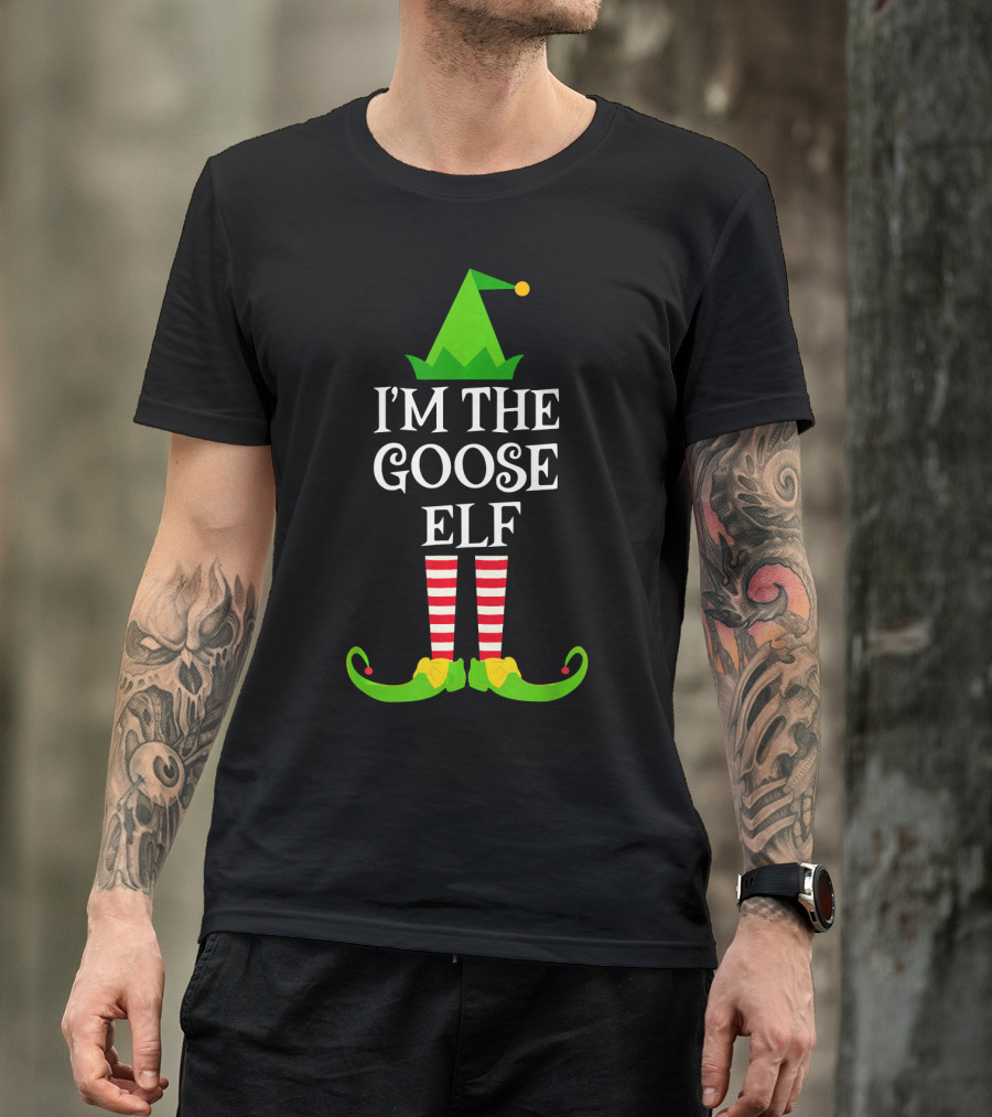 I'm The Goose Elf Matching Family Christmas T-Shirt